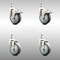 Service Caster 4 Inch 316SS Thermoplastic Rubber 12mm Threaded Stem Caster Lock Brake, 2PK SCC-SS316TSTTL20S414-TPRB-M1215-2-S2 - alternate 1